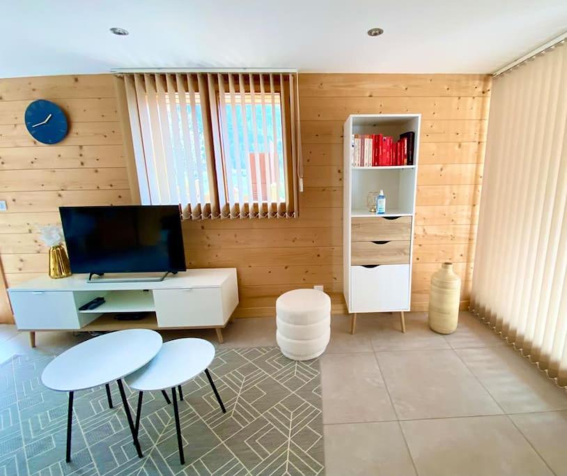 Androsace Appartement Dans Chalet Bois Avec Jacuzzi Privatif Terrasse Et Vue Montagne Les Villards-sur-Thones Ngoại thất bức ảnh